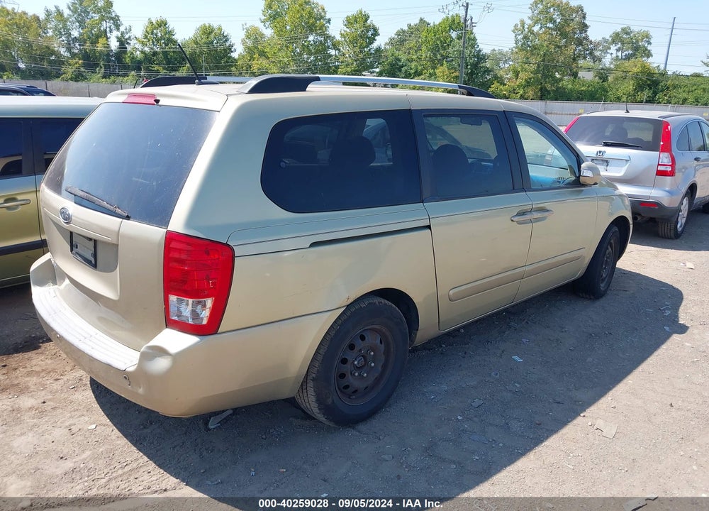 2011 KIA SEDONA LX VIN: KNDMG4C76B6373203