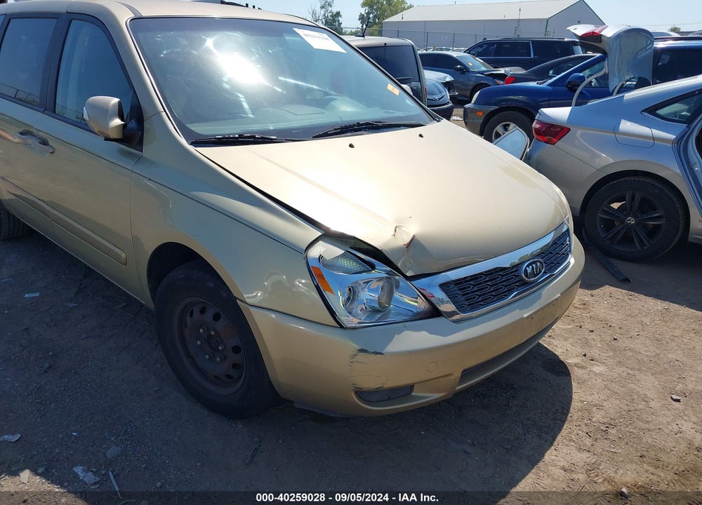 2011 KIA SEDONA LX VIN: KNDMG4C76B6373203