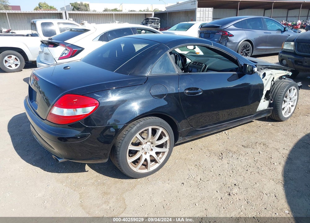 2007 MERCEDES-BENZ SLK 350 VIN: WDBWK56F27F155765