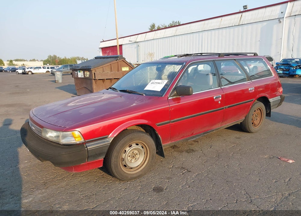1988 TOYOTA CAMRY DLX VIN: JT2SV21W3J0235592