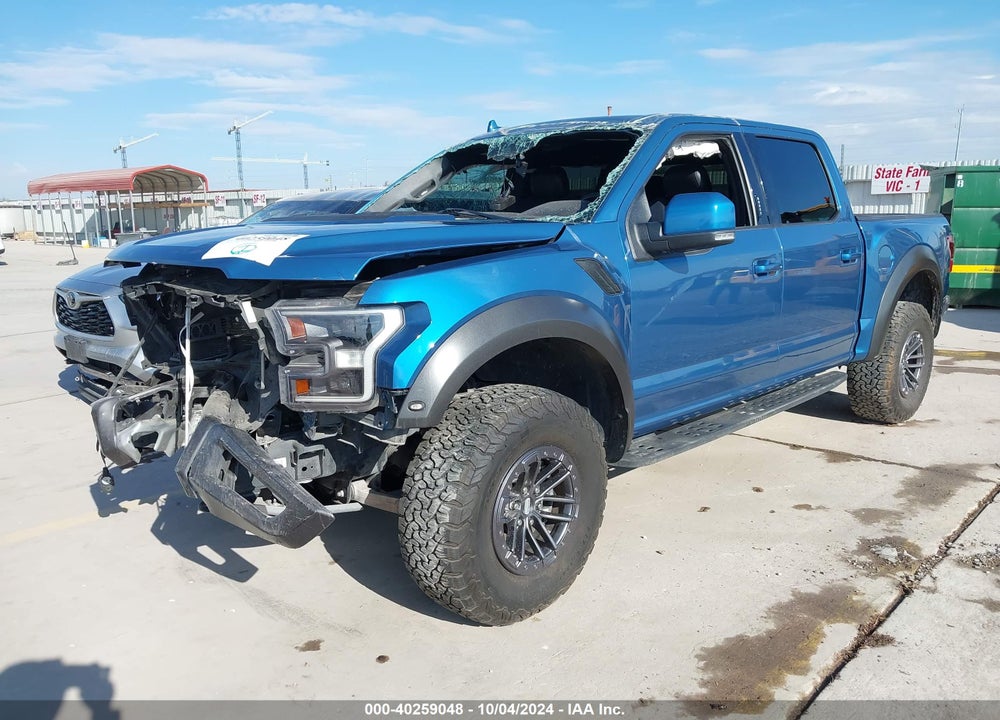 2019 FORD F-150 RAPTOR VIN: 1FTFW1RG2KFD46811