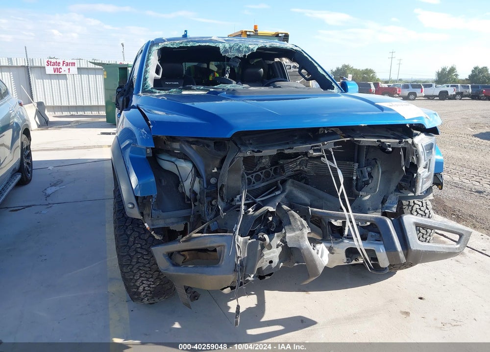 2019 FORD F-150 RAPTOR VIN: 1FTFW1RG2KFD46811