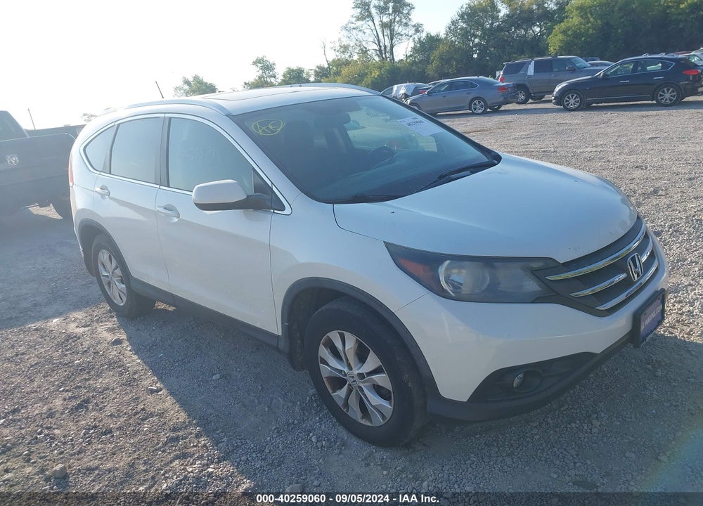 2013 HONDA CR-V EX-L VIN: 5J6RM4H71DL071565