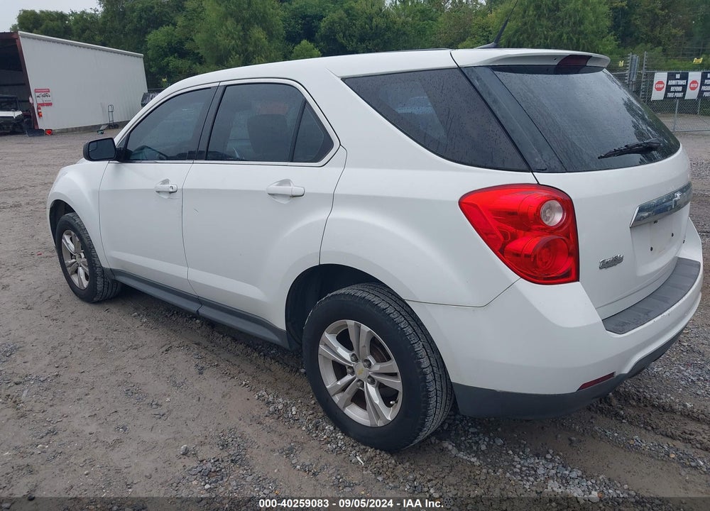 2012 CHEVROLET EQUINOX LS VIN: 2GNALBEK2C1285091
