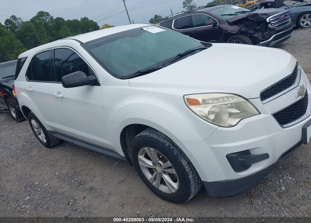 2012 CHEVROLET EQUINOX LS VIN: 2GNALBEK2C1285091