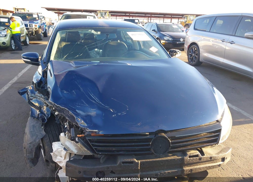 2012 VOLKSWAGEN JETTA 2.5L SE VIN: 3VWDP7AJ6CM413035