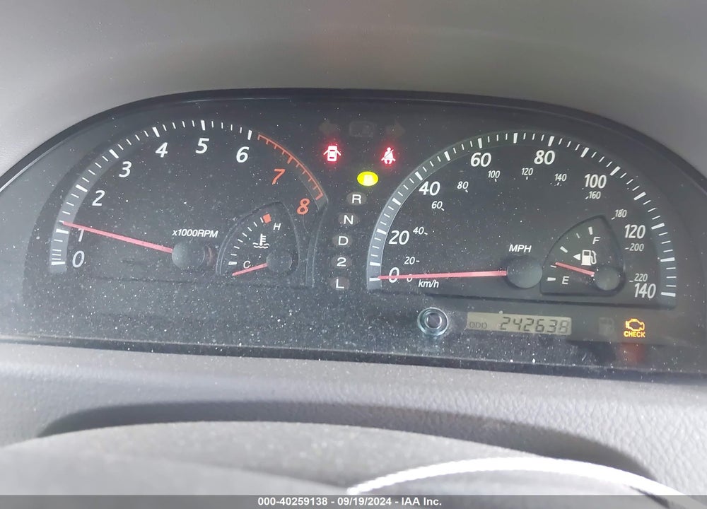 2003 TOYOTA CAMRY LE V6 VIN: 4T1BF32KX3U544215