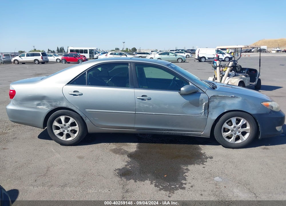 2005 TOYOTA CAMRY XLE V6 VIN: 4T1BF30K35U618760
