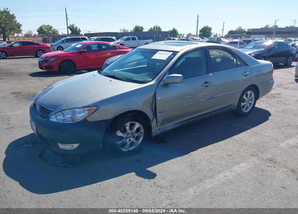 2005 TOYOTA CAMRY XLE V6 VIN: 4T1BF30K35U618760