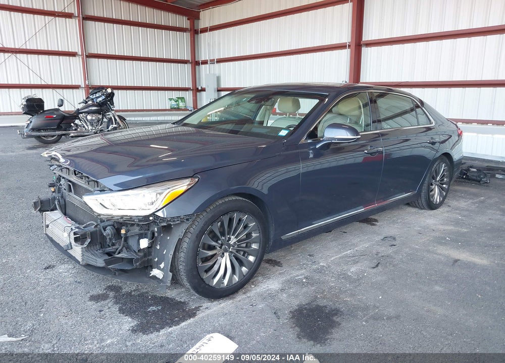 2017 GENESIS G90 3.3T PREMIUM VIN: KMHG34JA2HU025437