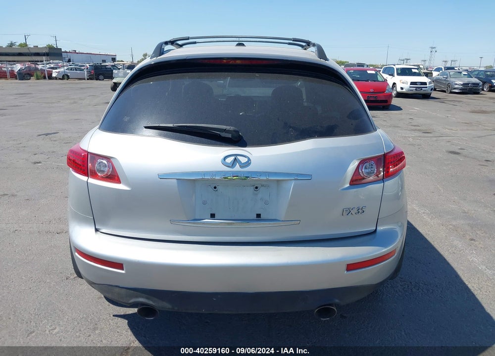2006 INFINITI FX35 VIN: JNRAS08U56X103954
