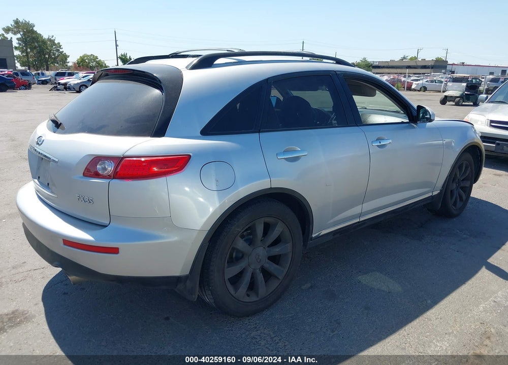 2006 INFINITI FX35 VIN: JNRAS08U56X103954