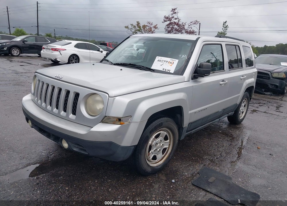 2012 JEEP PATRIOT SPORT VIN: 1C4NJPBB3CD725132