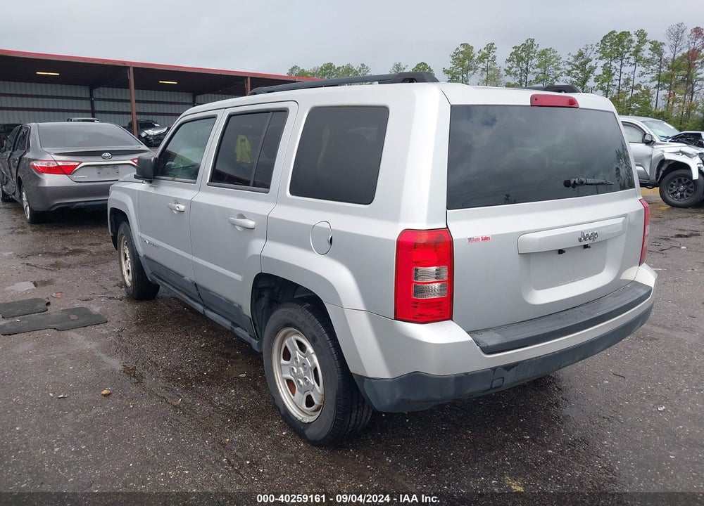 2012 JEEP PATRIOT SPORT VIN: 1C4NJPBB3CD725132