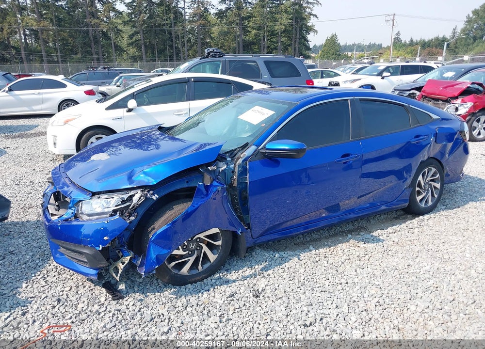 2018 HONDA CIVIC EX VIN: 2HGFC2F73JH544766