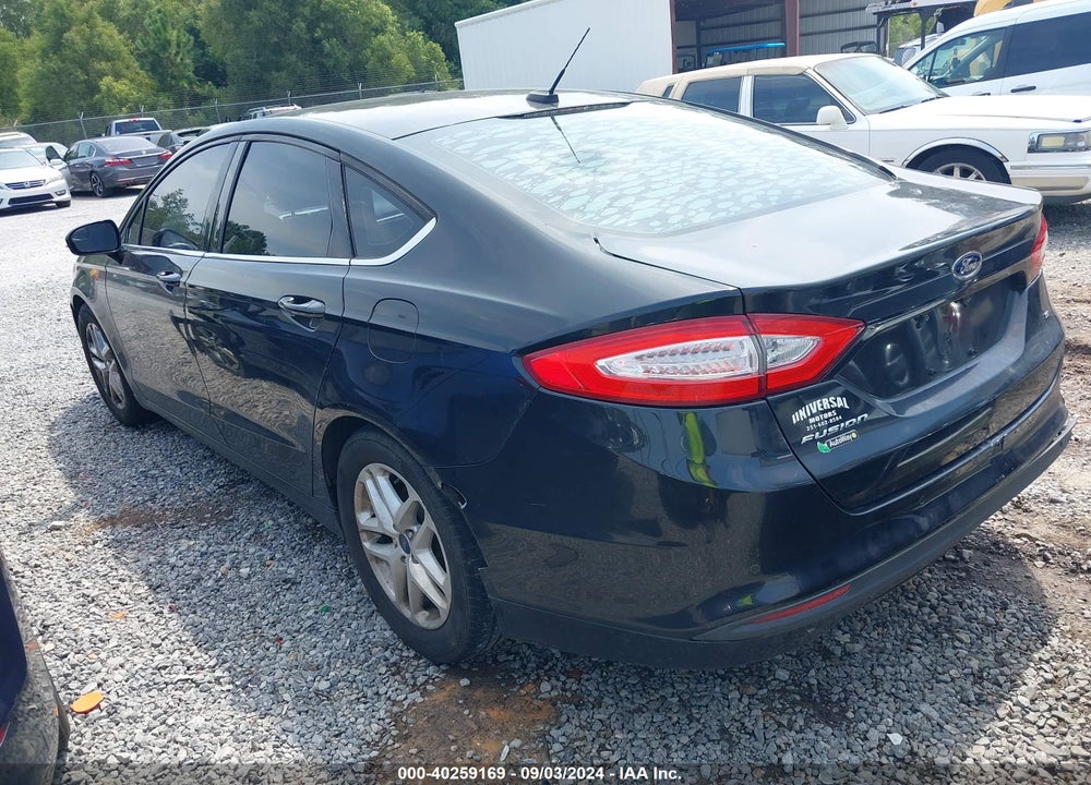 2013 FORD FUSION SE VIN: 3FA6P0H74DR108981