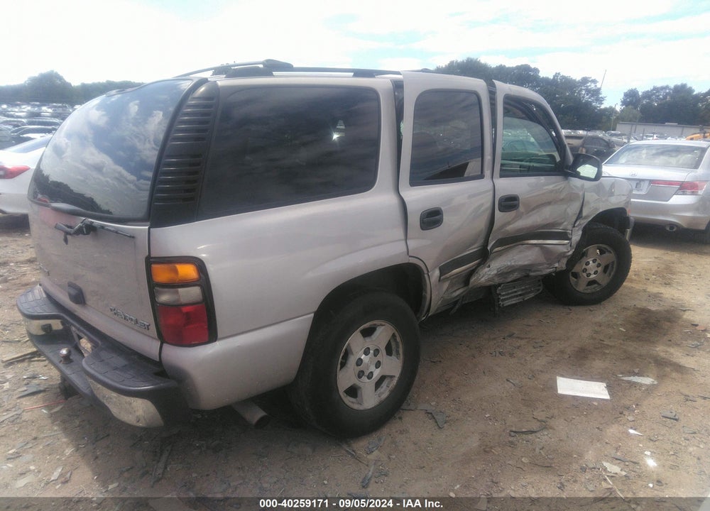 2004 CHEVROLET TAHOE LS VIN: 1GNEC13V34J281695