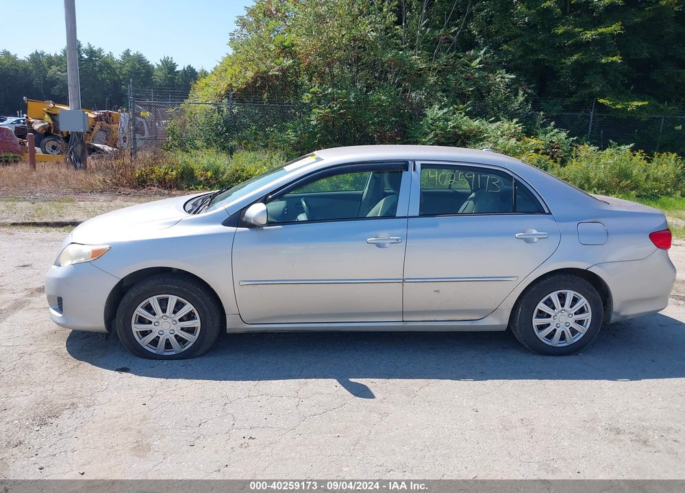 2009 TOYOTA COROLLA LE VIN: JTDBL40E89J017980