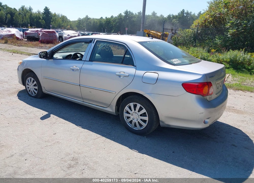 2009 TOYOTA COROLLA LE VIN: JTDBL40E89J017980