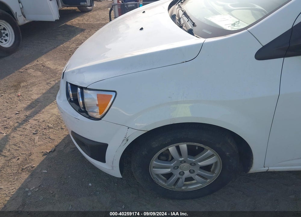2013 CHEVROLET SONIC LT AUTO VIN: 1G1JC5SHXD4163063