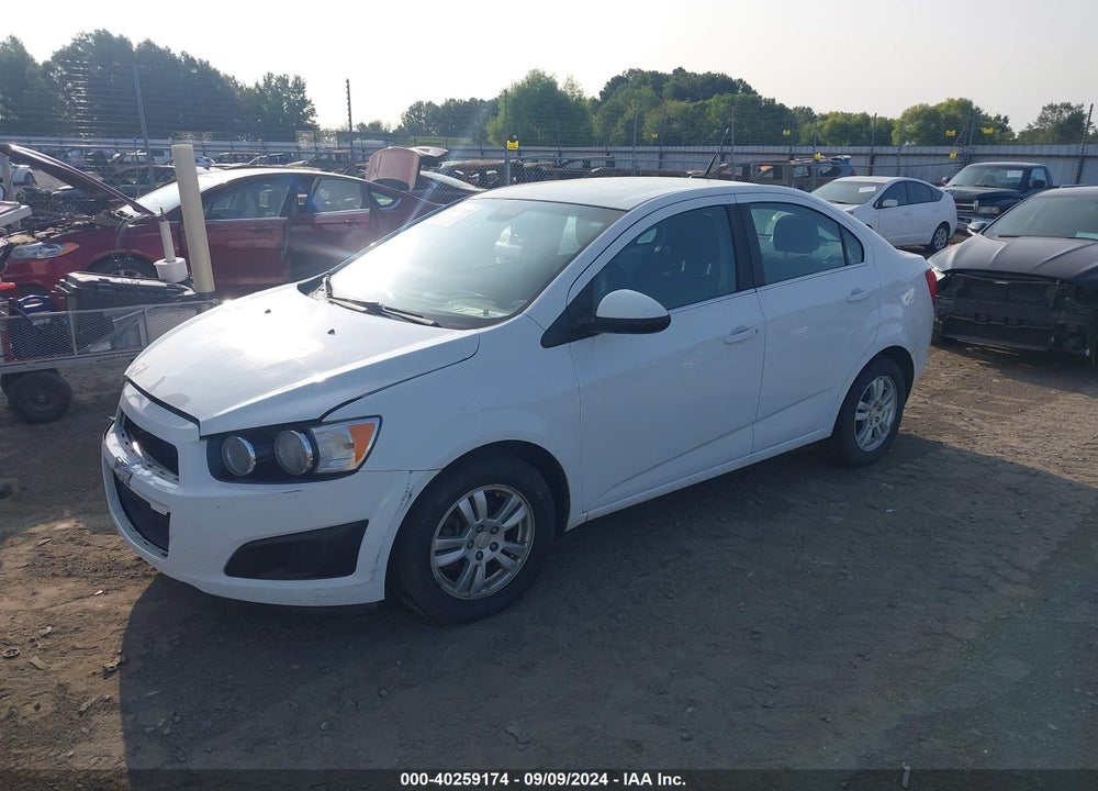 2013 CHEVROLET SONIC LT AUTO VIN: 1G1JC5SHXD4163063