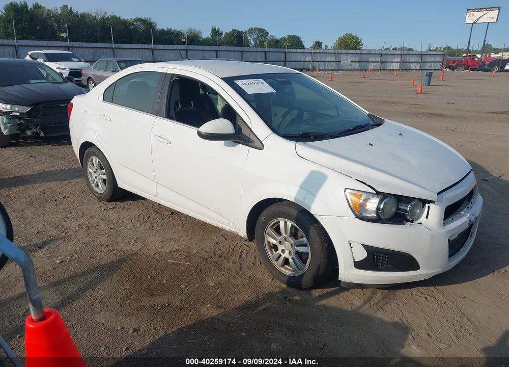 2013 CHEVROLET SONIC LT AUTO VIN: 1G1JC5SHXD4163063