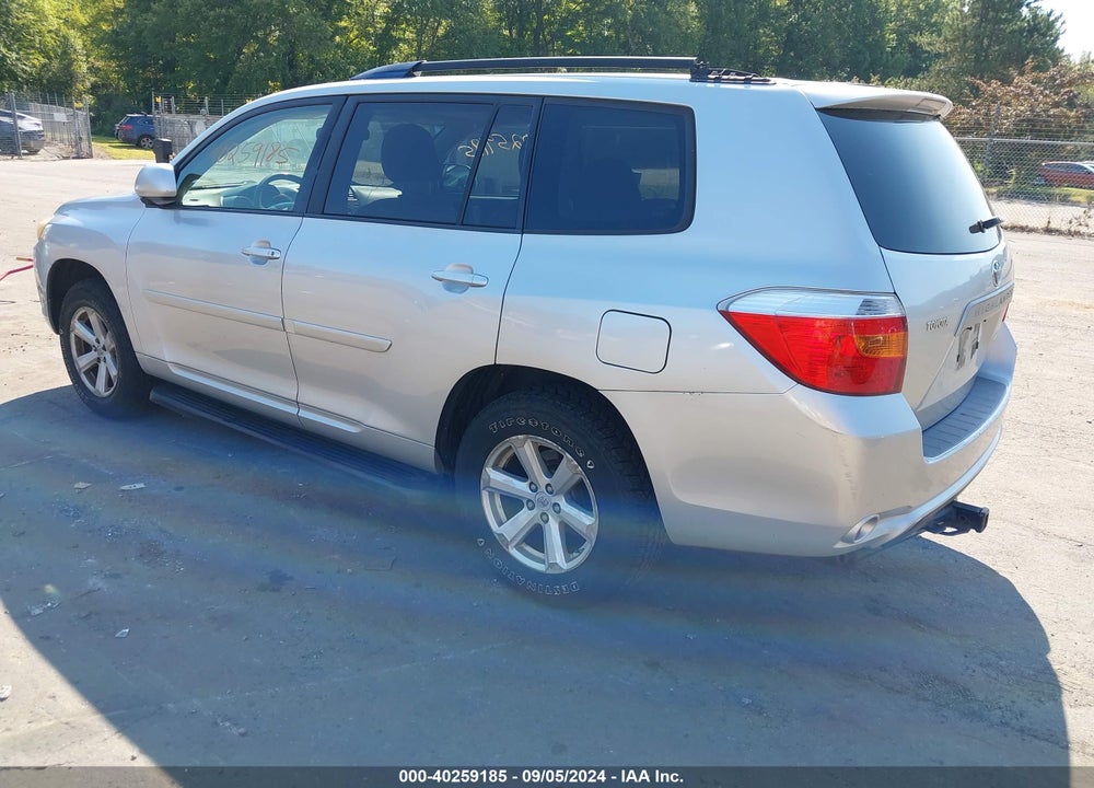 2008 TOYOTA HIGHLANDER VIN: JTEES41A682089583