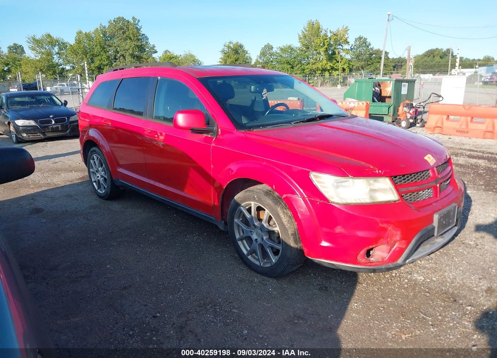 2012 DODGE JOURNEY R/T VIN: 3C4PDDEG3CT369488