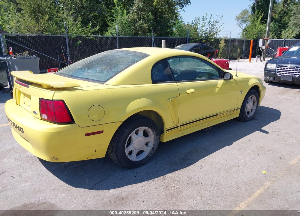 2001 FORD MUSTANG VIN: 1FAFP40411F132592