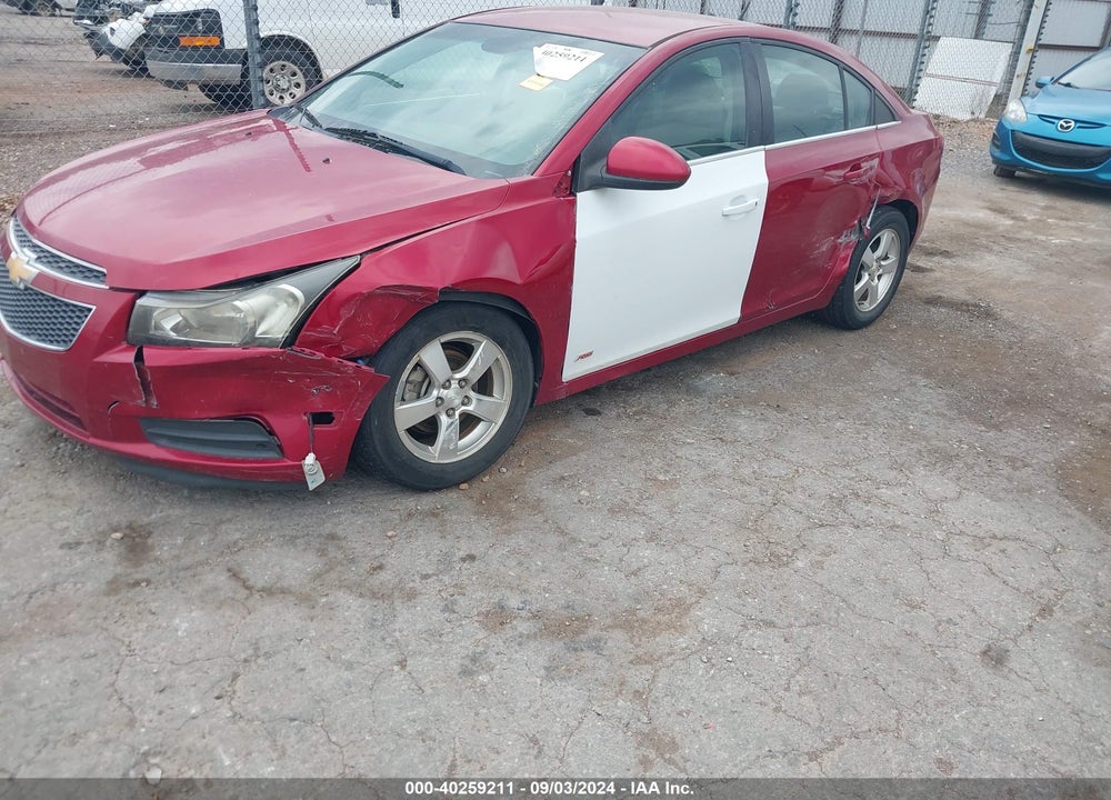 2012 CHEVROLET CRUZE 1LT VIN: 1G1PF5SC1C7189845