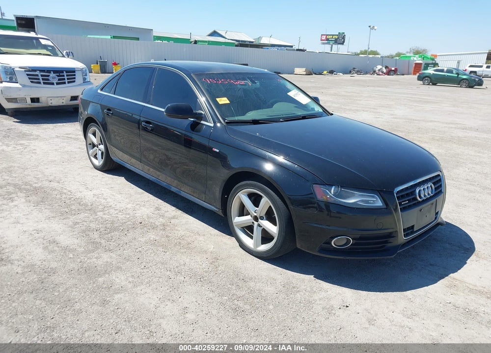 2012 AUDI A4 2.0T PREMIUM VIN: WAUFFAFL5CA056057
