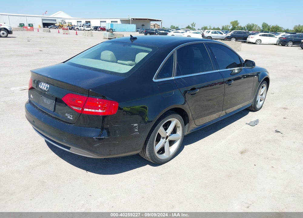 2012 AUDI A4 2.0T PREMIUM VIN: WAUFFAFL5CA056057