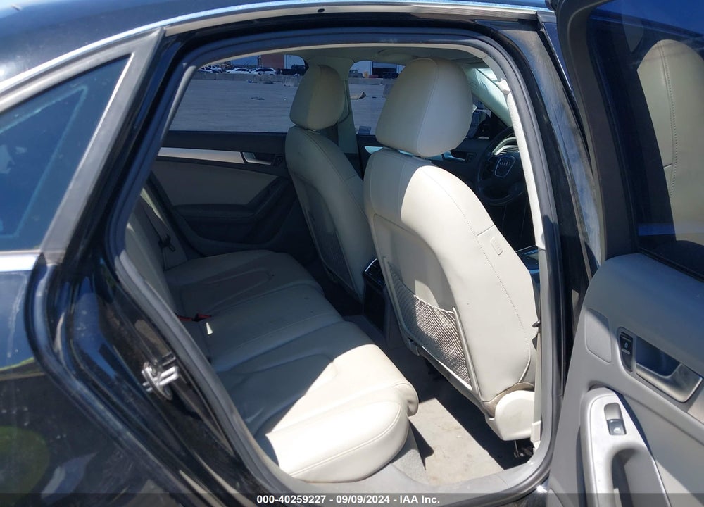 2012 AUDI A4 2.0T PREMIUM VIN: WAUFFAFL5CA056057