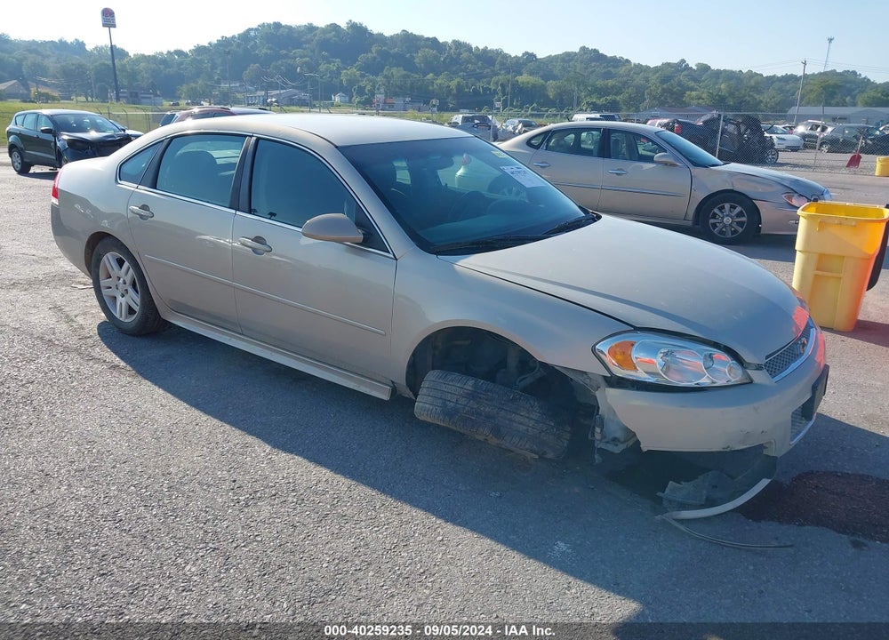 2012 CHEVROLET IMPALA LT VIN: 2G1WG5E33C1214522