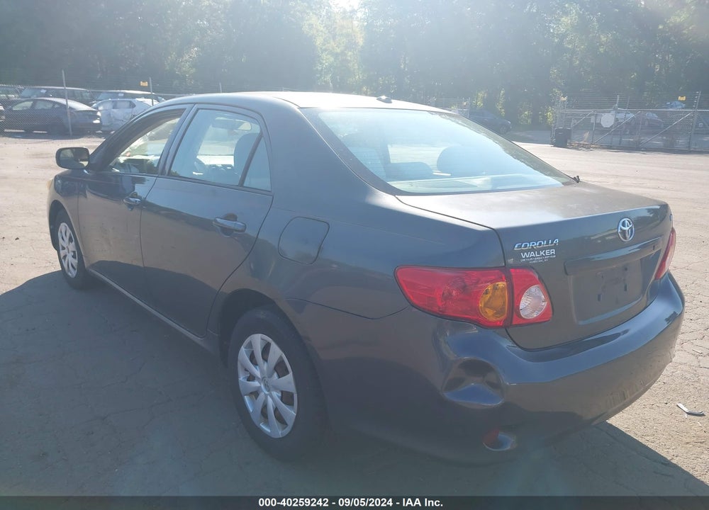 2009 TOYOTA COROLLA VIN: 1NXBU40E69Z002109