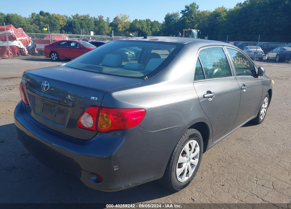 2009 TOYOTA COROLLA VIN: 1NXBU40E69Z002109