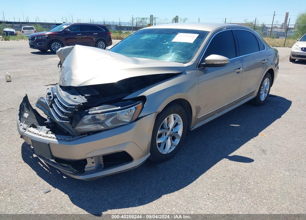 2016 VOLKSWAGEN PASSAT 1.8T S VIN: 1VWAT7A38GC011685