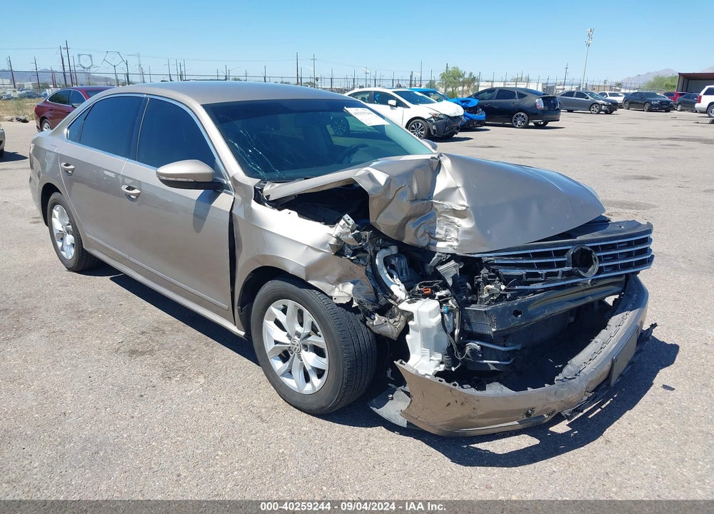 2016 VOLKSWAGEN PASSAT 1.8T S VIN: 1VWAT7A38GC011685