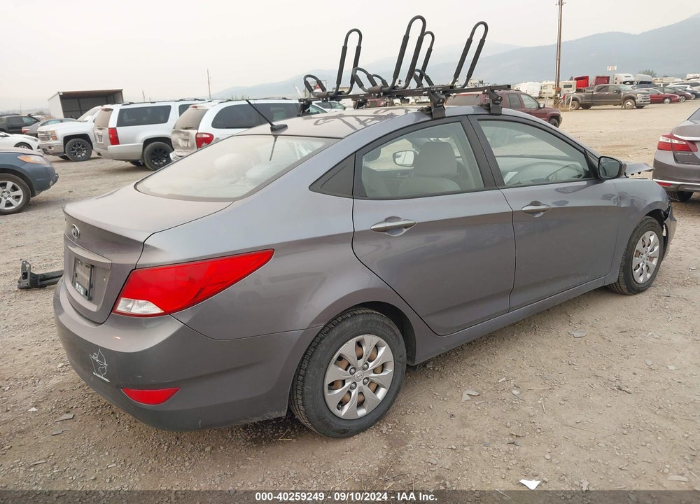 2015 HYUNDAI ACCENT GLS VIN: KMHCT4AE1FU931206