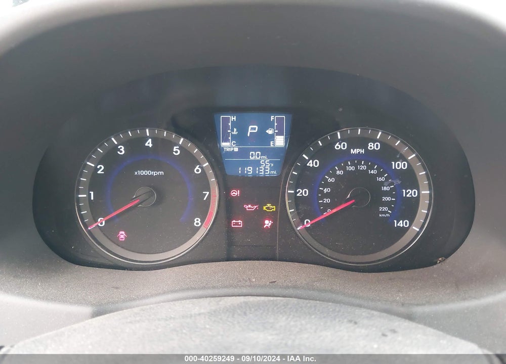 2015 HYUNDAI ACCENT GLS VIN: KMHCT4AE1FU931206