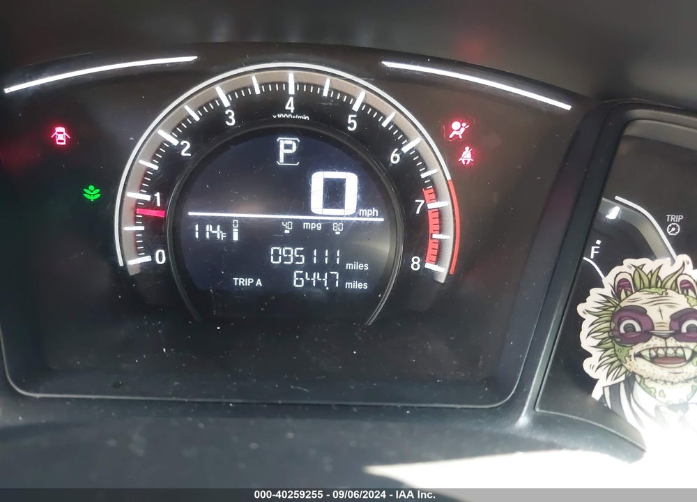 2017 HONDA CIVIC LX VIN: 2HGFC2F5XHH501714