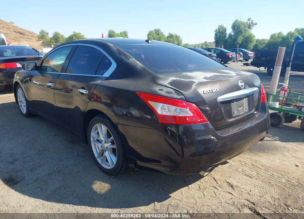 2010 NISSAN MAXIMA VIN: 1N4AA5AP8AC825848
