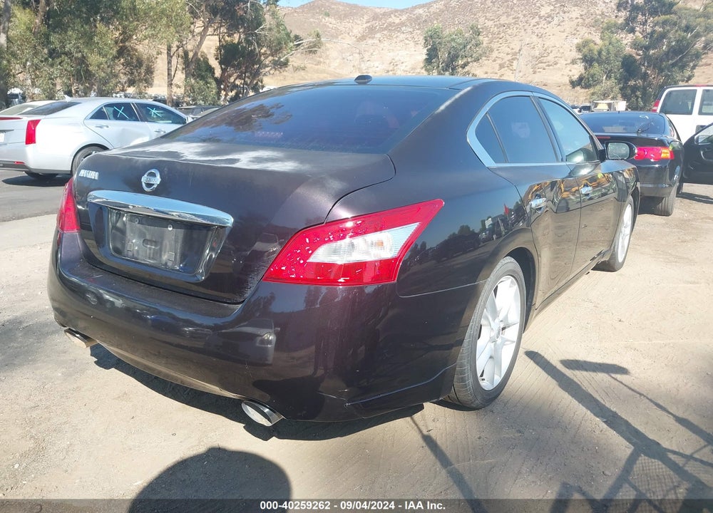 2010 NISSAN MAXIMA VIN: 1N4AA5AP8AC825848