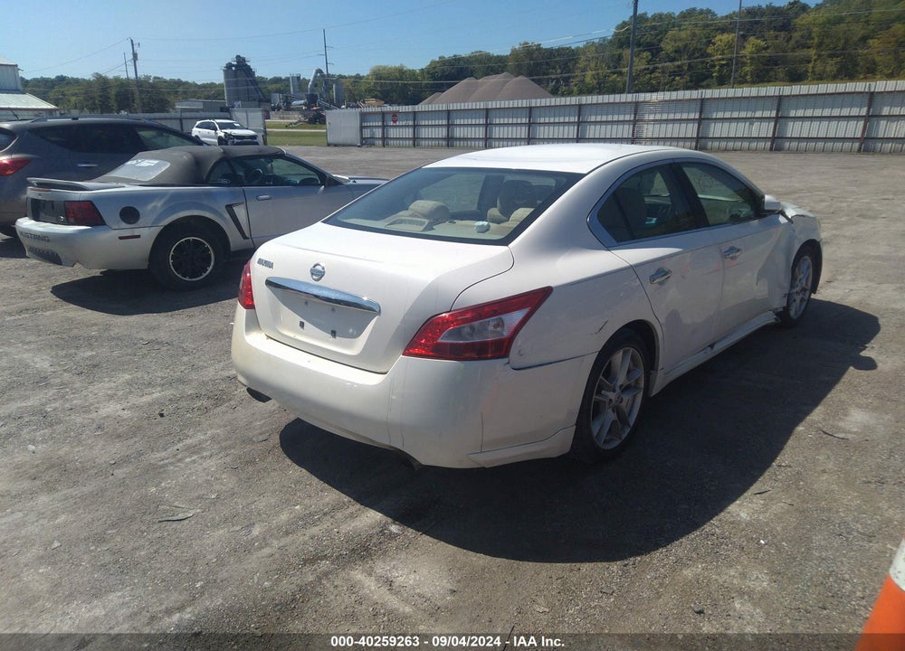 2009 NISSAN MAXIMA 3.5 S VIN: 1N4AA51E79C853683