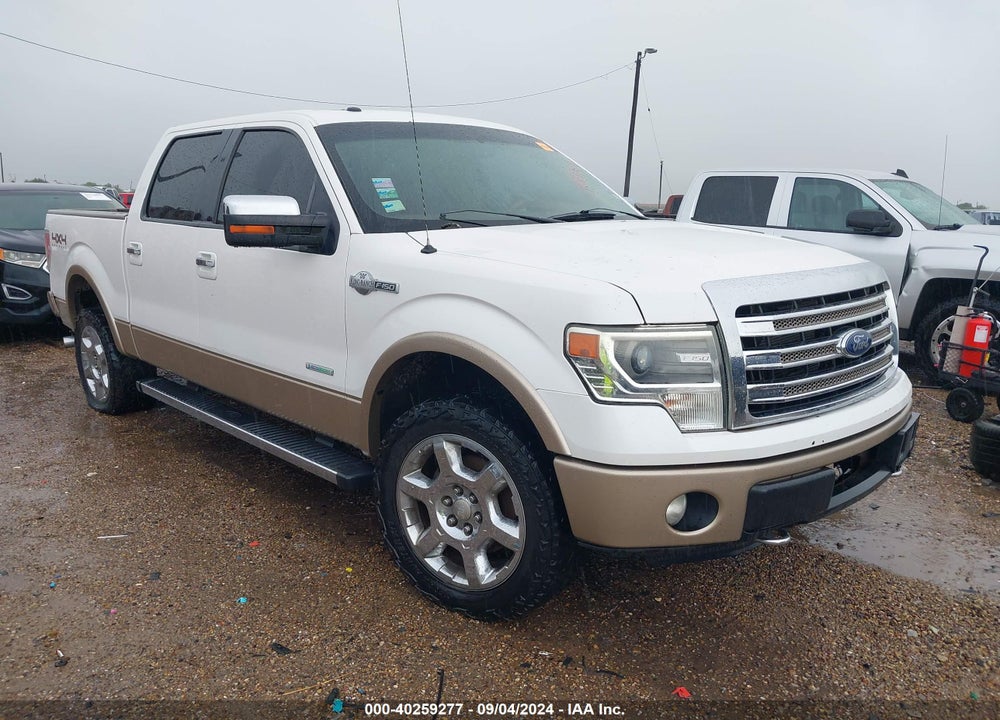 2013 FORD F-150 KING RANCH VIN: 1FTFW1ET6DKG06222