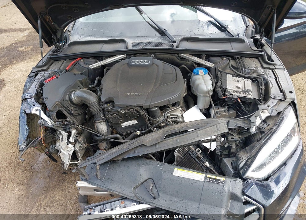 2018 AUDI A5 2.0T PREMIUM VIN: WAUENCF56JA076245