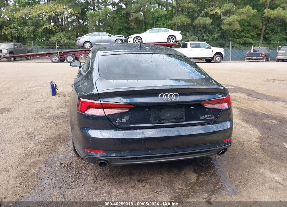 2018 AUDI A5 2.0T PREMIUM VIN: WAUENCF56JA076245
