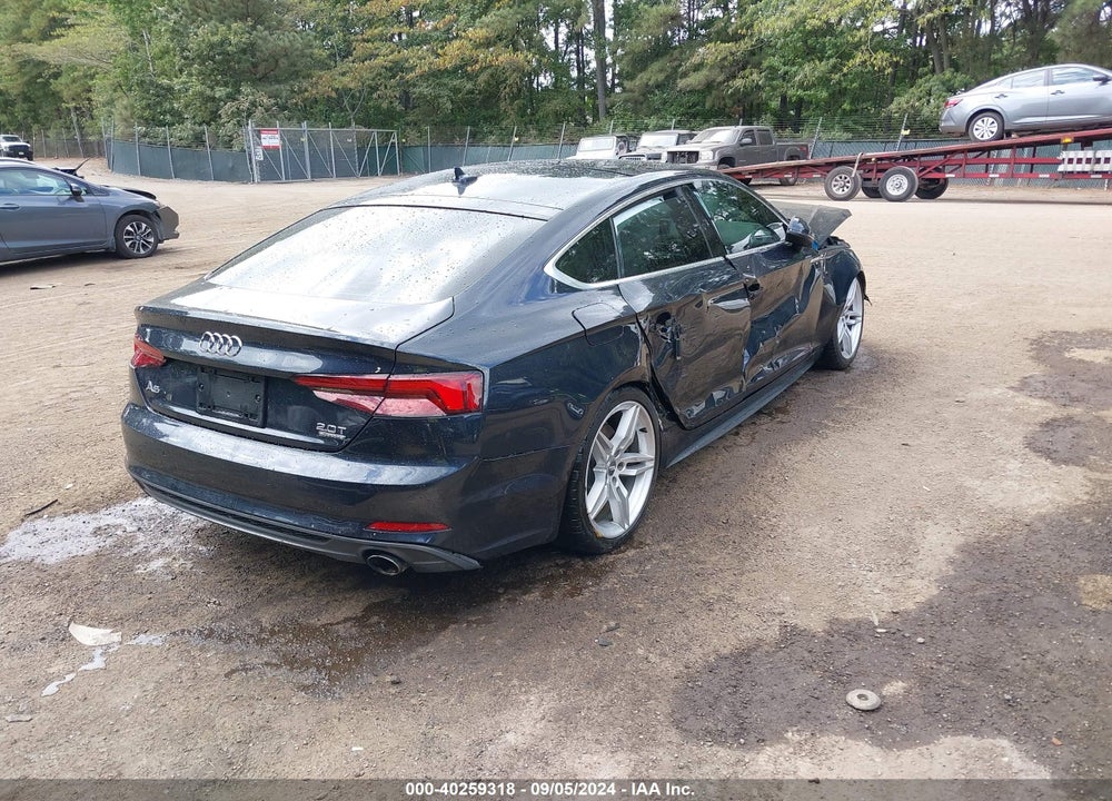 2018 AUDI A5 2.0T PREMIUM VIN: WAUENCF56JA076245