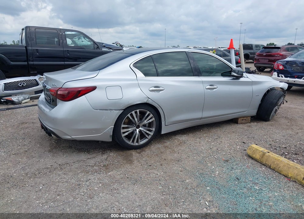 2018 INFINITI Q50 3.0T SPORT VIN: JN1EV7AP6JM355795