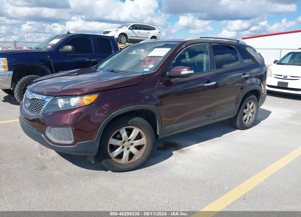 2012 KIA SORENTO LX V6 VIN: 5XYKT4A21CG270280